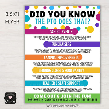 pto membership drive